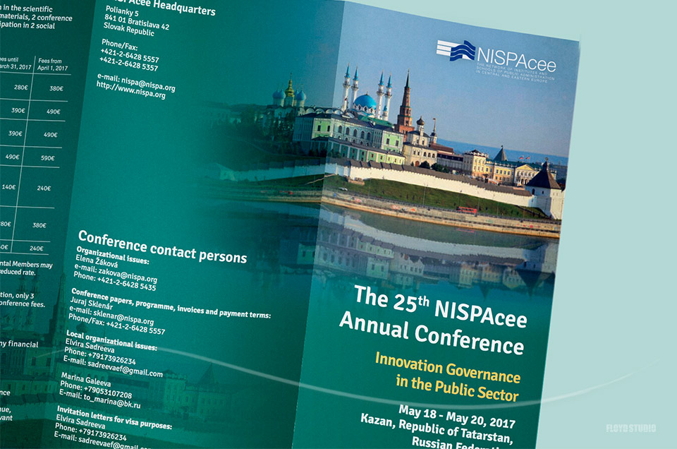 NISPAcee 25th Annual Conference - Kazan - Marketing and technical support for NISPAcee conference in Kazan, Republic of Tatarstan, Russian Federation